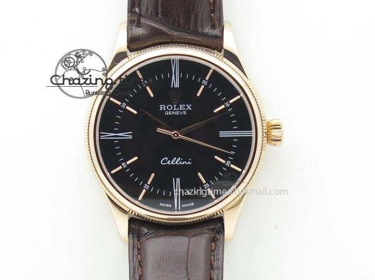 Roman YG Maker Black On Bracelet Edition A2813 BP Best 41mm DateJust SS Jubilee Dial II 0521